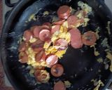 Foto del paso 2 de la receta: Revuelto de Salchichas