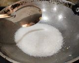 A picture of step 2 of Dry Fruit Chikki.