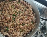 Foto del paso 1 de la receta: Costillas de cerdo BBQ con arroz de frijol de cabeza negra