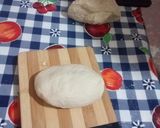 A picture of step 5 of Margherita Pizza.