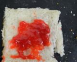 A picture of step 2 of Shahi bread tukda roll.