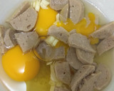 Foto langkah ke 2 dari resep Telur dadar baso.