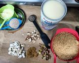 A picture of step 4 of Moong dal & Poppy seeds Kheer.