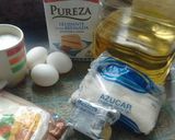 Foto del paso 1 de la receta: Bizcochuelo con algo de crocante 😉