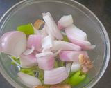 A picture of step 2 of Black chana Kabab.