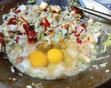 Foto langkah ke 6 dari resep Tumis Sawi Putih, Kubis, Tahu, dan Telur.