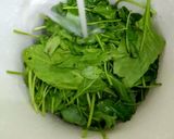 A picture of step 1 of Spinach Bhalle Curry.