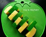 Foto langkah ke 7 dari resep Puding Jagung Pandan.