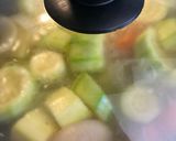 A picture of step 2 of Vegetable Cream Soup and Vegetable Broth in One Recipe.