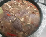 Foto del paso 5 de la receta: Ossobuco de ternera al vino tinto con setas