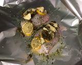 Une image de l'étape 6 de Pavés de lotte citron estragon câpres.