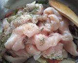 Foto del paso 3 de la receta: Rapiditas con pollo y ensalada!