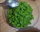 菜心3吃法之1沙茶葉，菜心飯!的食譜步驟1照片