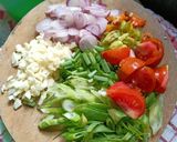 Foto langkah ke 2 dari resep Oseng Kangkung Terasi.