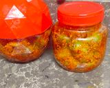 A picture of step 1 of Lasoda pickle.