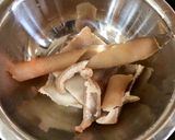 Hình bước làm 1 của món Thuỷ tinh bì đông