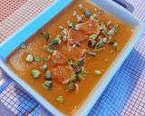 Foto del passaggio 5 della ricetta Gelo alle arance sanguinelle con granella di pistacchio