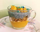 A picture of step 3 of Crunchy Mango Pudding.