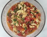Foto langkah ke 7 dari resep Tumis Telur Tomat (番茄炒蛋), Comfort Food Klasik Tiongkok.