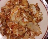 Foto langkah ke 2 dari resep Tumis kol bumbu ebi.