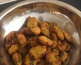 A picture of step 2 of Bread fritters (bhajiyas).