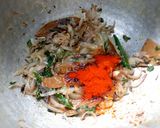 A picture of step 6 of Vegetable Brinji rice.