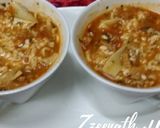 A picture of step 6 of Lasagna Soup.