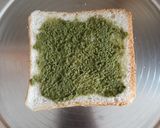 A picture of step 2 of Bread masala toast.
