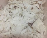 A picture of step 1 of Pure Unsweetened Coconut drink.