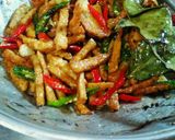 Foto langkah ke 5 dari resep Orek Tempe Pedas Manis.