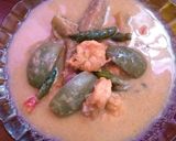 Foto langkah ke 4 dari resep Tauco santan terung udang.