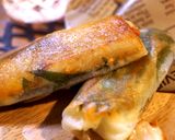 A picture of step 10 of Crispy Easy Bacon Potato Cheese Fried Gyoza.
