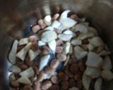 A picture of step 39 of Punjabi thali.