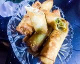 A picture of step 3 of Vegetable Roll/Chinese Roll.