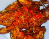 A picture of step 4 of Peppered chicken.