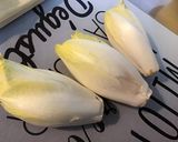 Une image de l'étape 1 de Endives braisées au soja et jambon cru.