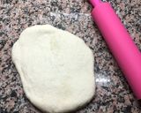 Foto del paso 3 de la receta Pizza casera San Valentín (pollo, pimientos y cebolla)