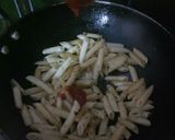A picture of step 4 of Plain ketchup Penne Pasta Italian.