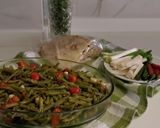 صورة لخطوة 6 من وصفة فاصوليا خضراء بزيت الزيتون وصفة نباتية 🌱