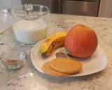 Foto del paso 1 de la receta Batido de plátano y manzana