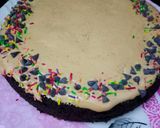 A picture of step 8 of Dalgona coffee Cake 🍰🍰🍰.