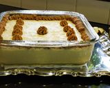 A picture of step 1 of Coconut souffle.