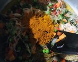A picture of step 10 of Fried Spiced Paneer Biryani.