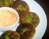A picture of step 9 of Veg Harabhara kebab.