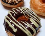 Foto langkah ke 8 dari resep DONAT Metode Autolyse (tanpa mixer tanpa ulen lama).
