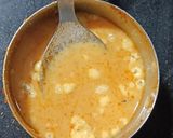 A picture of step 4 of Methi Besan.