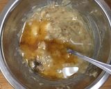 A picture of step 2 of Bite-size Banana Walnut Drop Cake with Oat Flour.