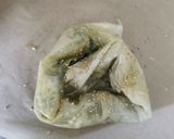 Une image de l'étape 6 de Escargot pâte filo feta épinards à l'air fryer.