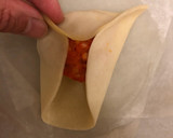 Foto del paso 3 de la receta: Triángulos de sobrasada