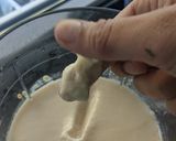 A picture of step 1 of Medu Vadas.